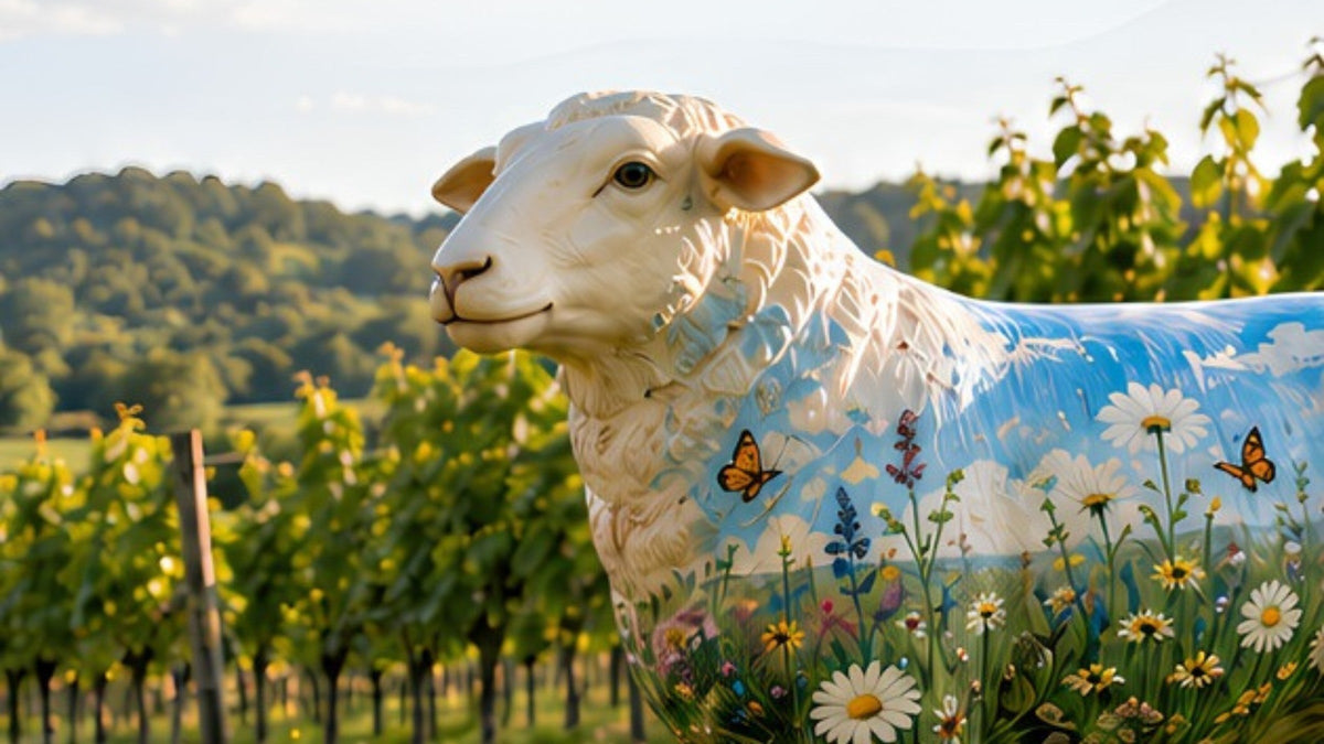 Surrey Hills Sheep Parade Makes Grand Debut